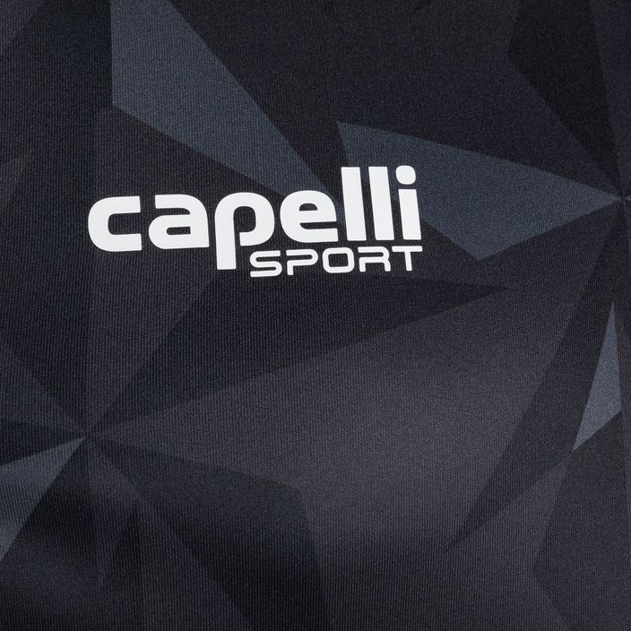 Koszulka piłkarska męska Capelli Pitch Star Goalkeeper black/white 3