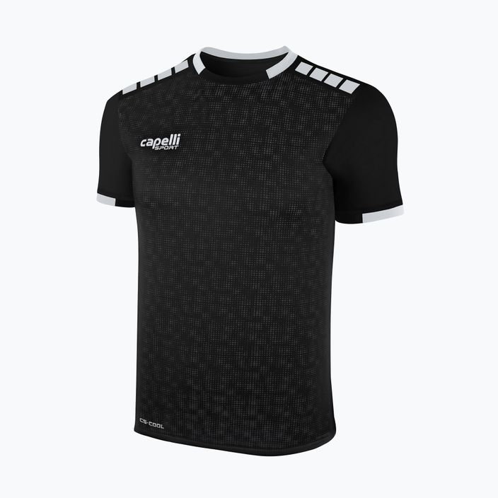 Koszulka piłkarska męska Capelli Cs III Block black/white 4