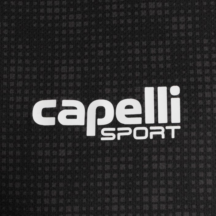 Koszulka piłkarska dziecięca Capelli Cs III Block Youth black/white 3