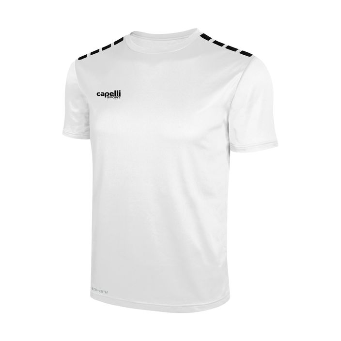 Koszulka piłkarska męska Cappelli Cs One Adult Jersey SS white/black 2