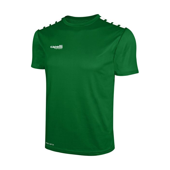 Koszulka piłkarska męska Cappelli Cs One Adult Jersey SS green/white 2
