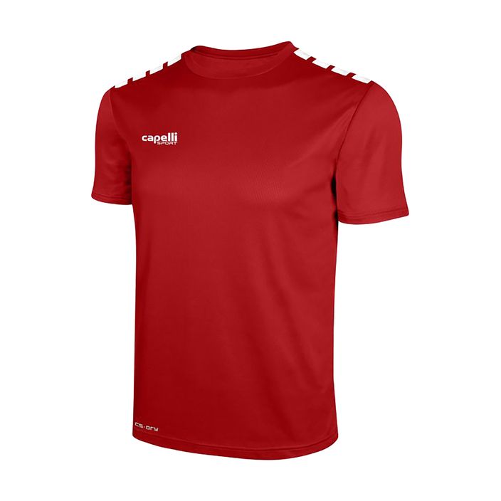 Koszulka piłkarska dziecięca Cappelli Cs One Youth Jersey Ss red/white 2