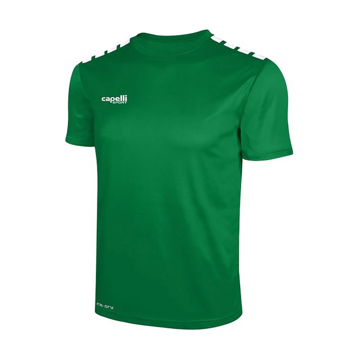 Koszulka piłkarska dziecięca Cappelli Cs One Youth Jersey Ss green/white 2