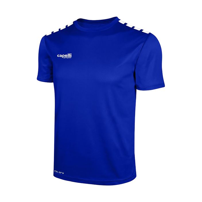 Koszulka piłkarska dziecięca Cappelli Cs One Youth Jersey Ss royal blue/white 2