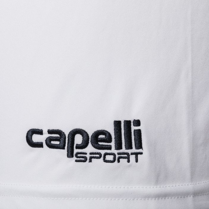 Spodenki piłkarskie męskie Capelli Sport Cs One Adult Match white/black 3