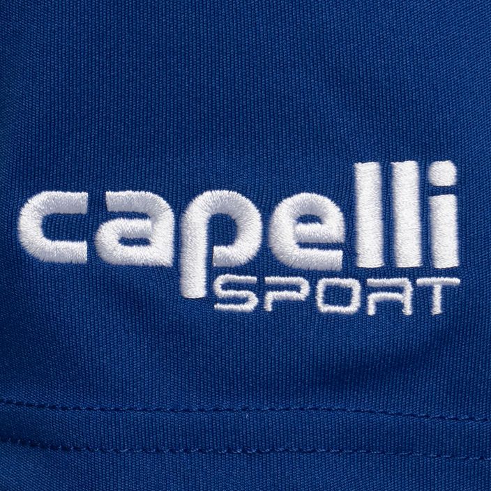 Spodenki piłkarskie dziecięce Capelli Sport Cs One Youth Match royal blue/white 3