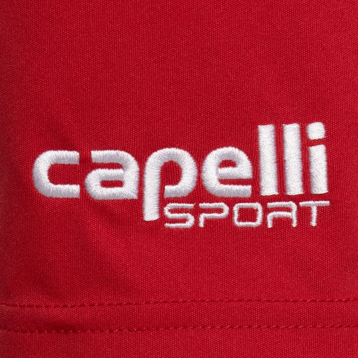 Spodenki piłkarskie dziecięce Capelli Sport Cs One Youth Match red/white 3