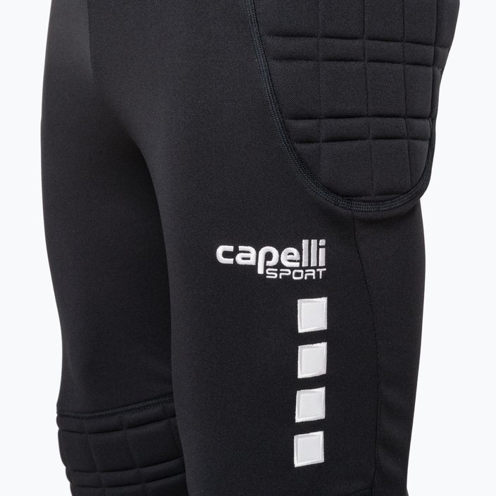 Spodnie bramkarskie męskie Capelli Basics I Adult Goalkeeper black/white 2