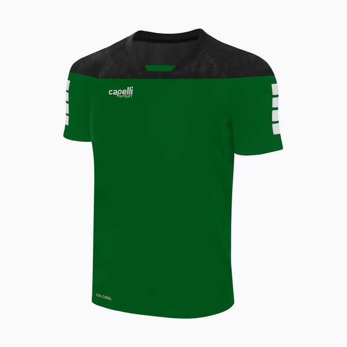 Koszulka piłkarska męska Capelli Tribeca Adult Training green/black 4