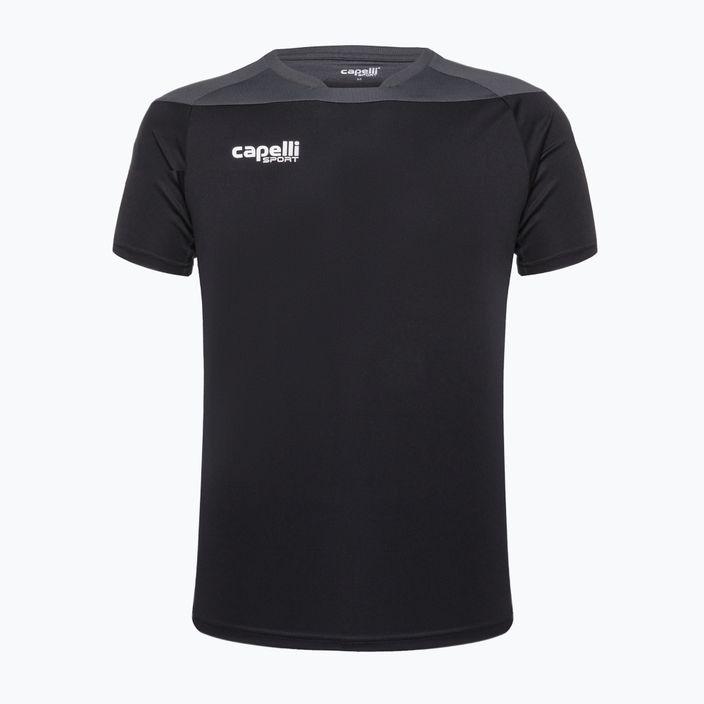 Koszulka piłkarska męska Capelli Tribeca Adult Training black/dark grey