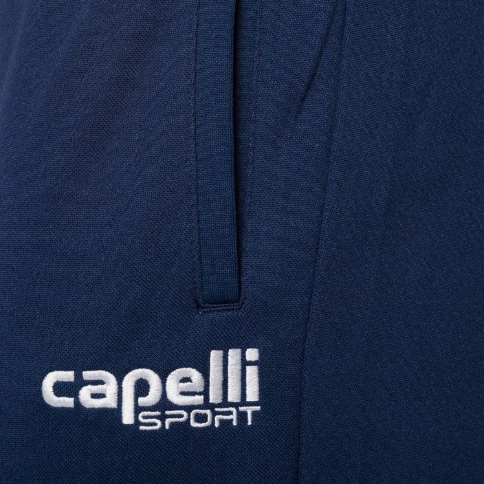 Spodnie piłkarskie męskie Capelli Basic I Adult Training navy/white 3