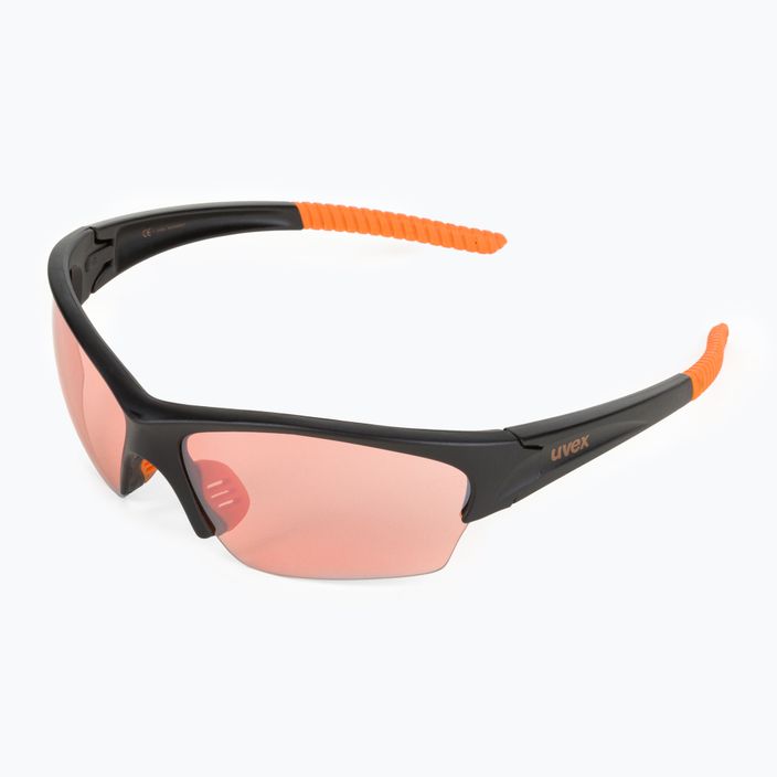 Okulary przeciwsłoneczne UVEX Sunsation black mat orange/litemirror orange 5