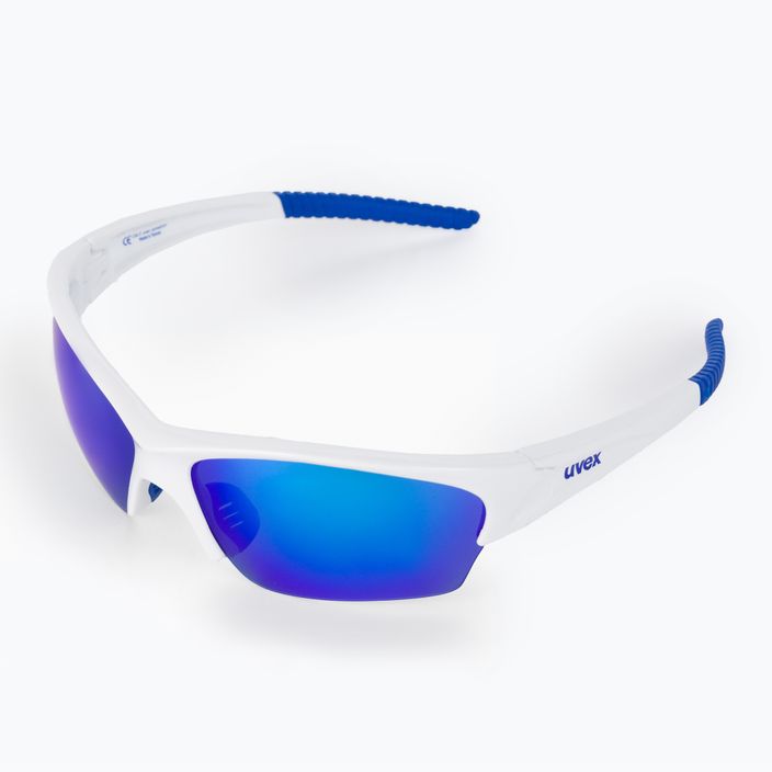Okulary przeciwsłoneczne UVEX Sunsation white blue/mirror blue 5