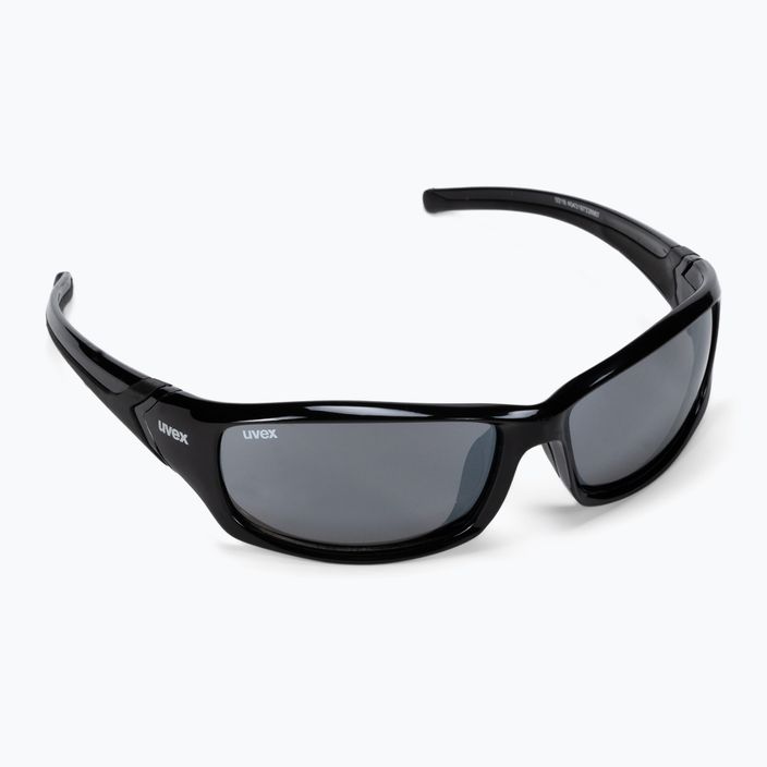Okulary przeciwsłoneczne UVEX Sportstyle 211 black/litemirror silver