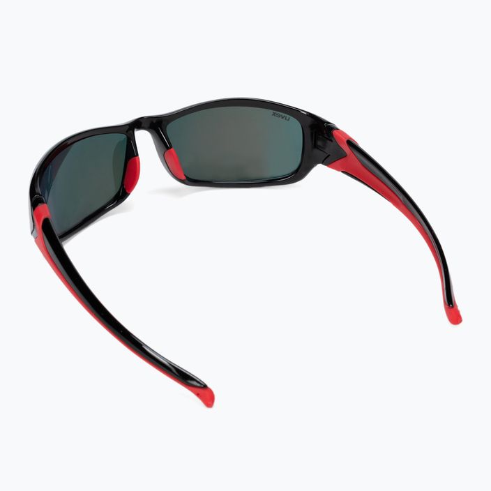 Okulary przeciwsłoneczne UVEX Sportstyle 211 black red/mirror red 2