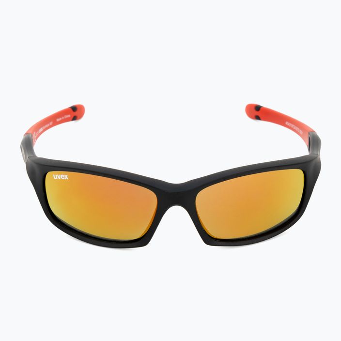 Okulary przeciwsłoneczne dziecięce UVEX Sportstyle 507 black mat red/mirror red 3