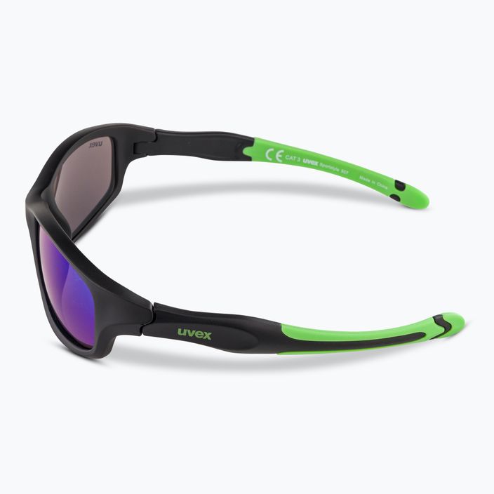 Okulary przeciwsłoneczne dziecięce UVEX Sportstyle 507 green mirror 5
