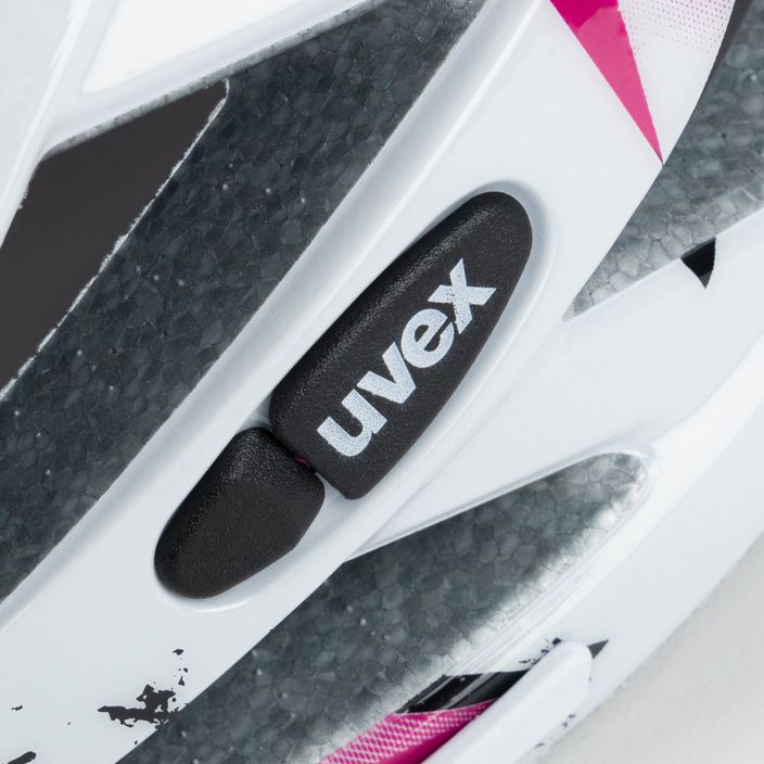 Kask rowerowy UVEX Air Wing white pink 7