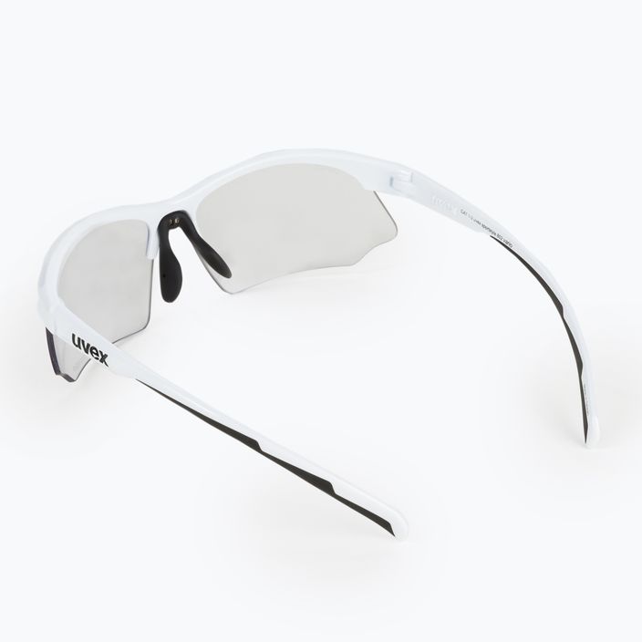 Okulary przeciwsłoneczne UVEX Sportstyle 802 V white/variomatic smoke 2
