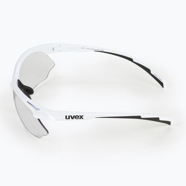 Okulary przeciwsłoneczne UVEX Sportstyle 802 V white/variomatic smoke 4