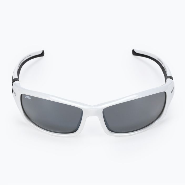 Okulary przeciwsłoneczne UVEX Sportstyle 211 white black/litemirror silver 3