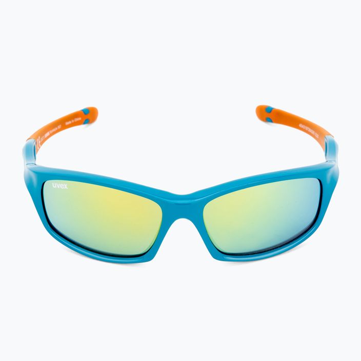 Okulary przeciwsłoneczne dziecięce UVEX Sportstyle 507 blue orange/mirror pink 3