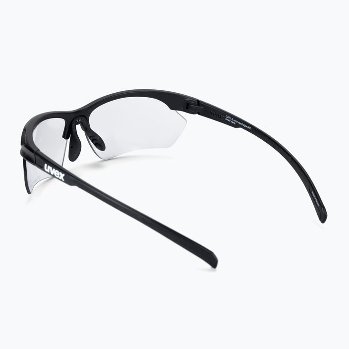 Okulary przeciwsłoneczne UVEX Sportstyle 802 V Small black mat/variomatic smoke 2