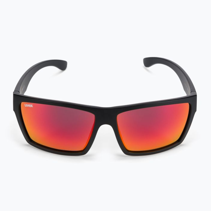 Okulary przeciwsłoneczne UVEX Lgl 29 black mat/mirror red 3