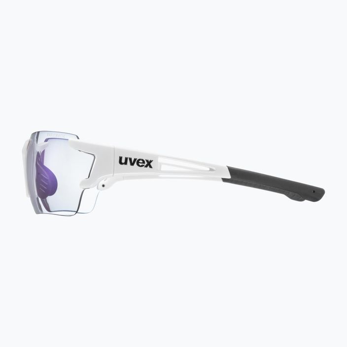 Okulary przeciwsłoneczne UVEX Sportstyle 803 Race V white/litemirror blue 7