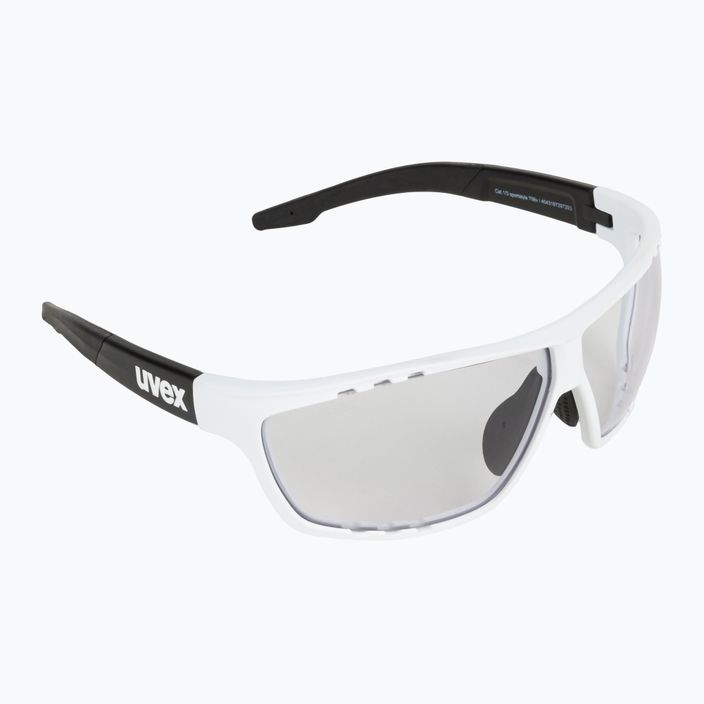 Okulary przeciwsłoneczne UVEX Sportstyle 706 V white black mat/variomatic smoke