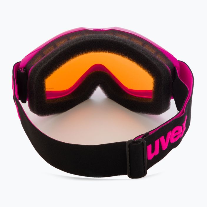 Gogle narciarskie dziecięce UVEX Speedy Pro pink/lasergold 3