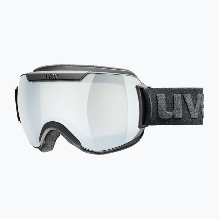Gogle narciarskie UVEX Downhill 2000 FM black mat/mirror silver/clear 6