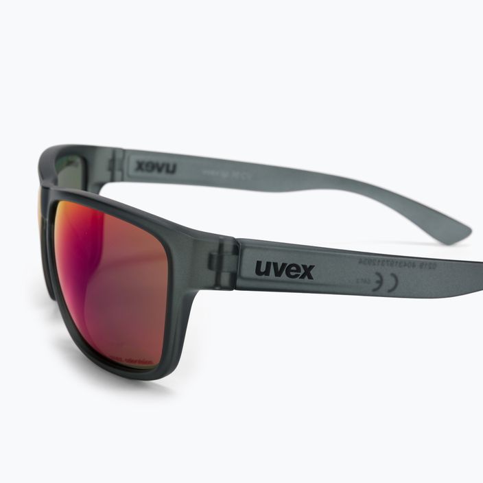 Okulary przeciwsłoneczne UVEX Lgl 36 CV grey/colorvision mirror plasma 4