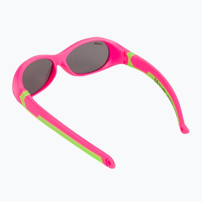 Okulary przeciwsłoneczne dziecięce UVEX Sportstyle 510 pink green mat/smoke 2