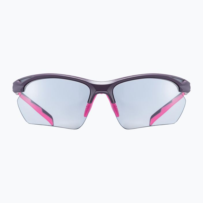 Okulary przeciwsłoneczne UVEX Sportstyle 802 V Small purple pink matt/smoke 2