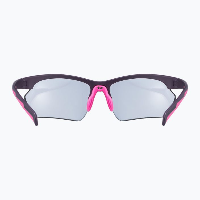 Okulary przeciwsłoneczne UVEX Sportstyle 802 V Small purple pink matt/smoke 3