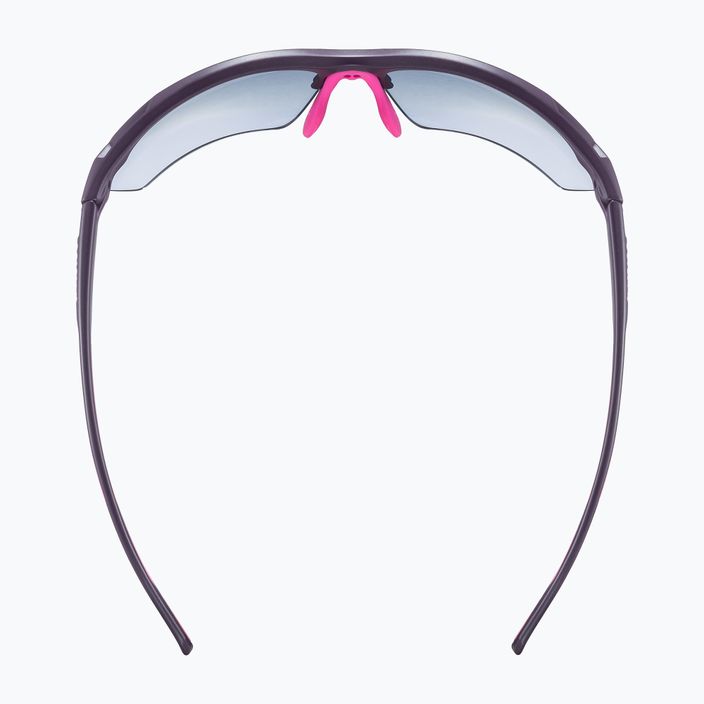 Okulary przeciwsłoneczne UVEX Sportstyle 802 V Small purple pink matt/smoke 5