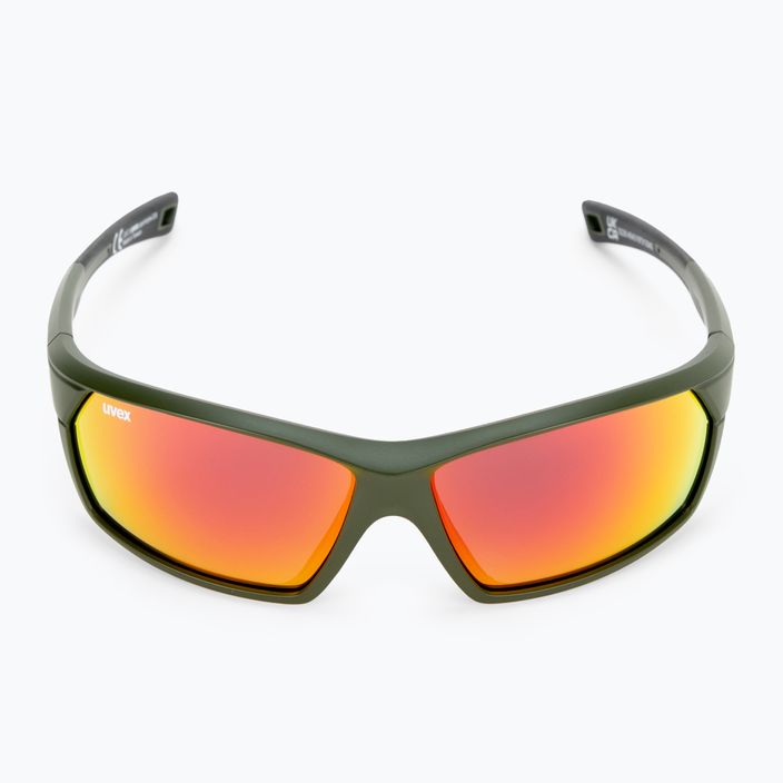 Okulary przeciwsłoneczne UVEX Sportstyle 225 olive green mat/mirror silver 3