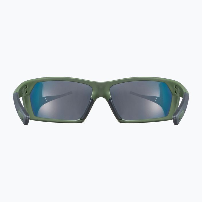 Okulary przeciwsłoneczne UVEX Sportstyle 225 olive green mat/mirror silver 9