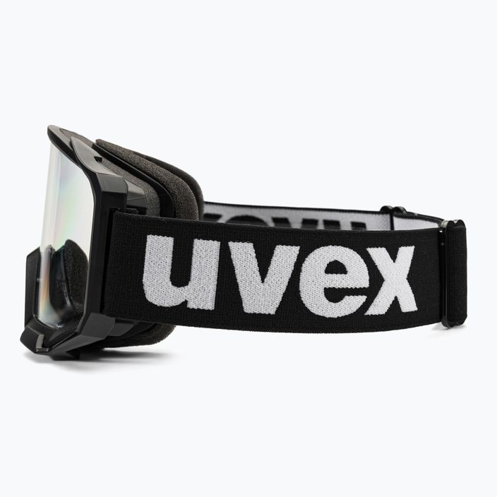 Gogle rowerowe UVEX Athletic black matt/clear 4