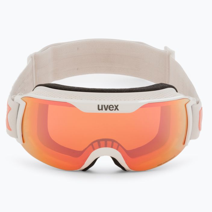 Gogle narciarskie UVEX Downhill 2000 S CV white/mirror rose colorvision orange 2