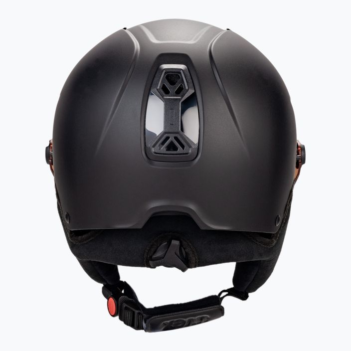 Kask narciarski UVEX Hlmt 600 visor black/matte 3