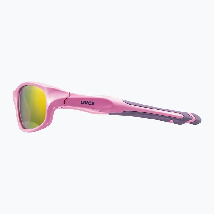 Okulary przeciwsłoneczne dziecięce UVEX Sportstyle 507 pink purple/mirror pink 7