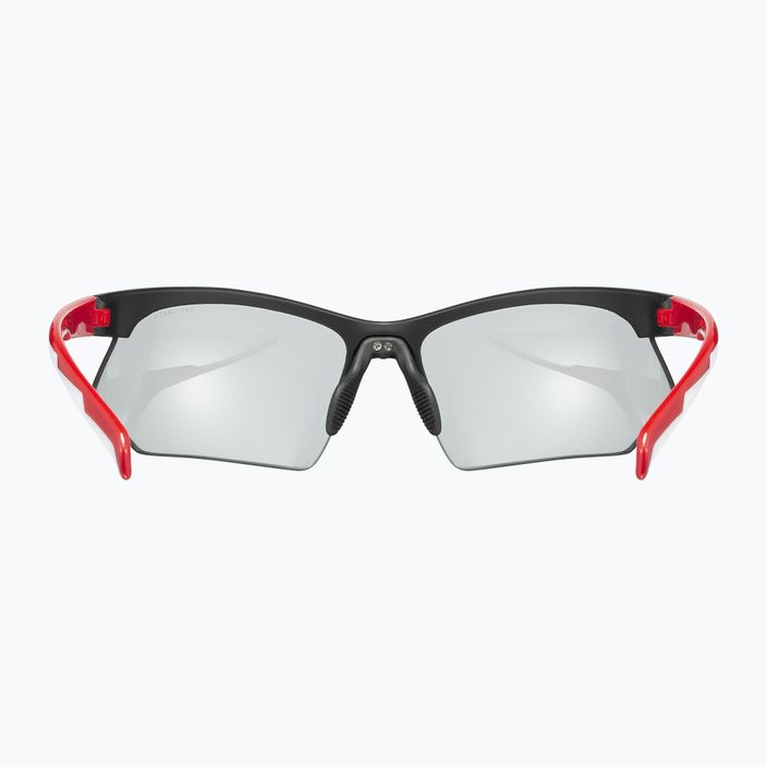 Okulary przeciwsłoneczne UVEX Sportstyle 802 V black red white/variomatic smoke 9