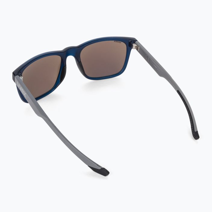 Okulary przeciwsłoneczne UVEX Lgl 42 blue grey mat/mirror blue 2
