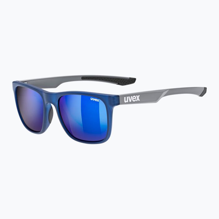 Okulary przeciwsłoneczne UVEX Lgl 42 blue grey mat/mirror blue 5
