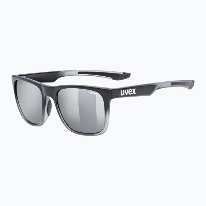 Okulary przeciwsłoneczne UVEX Lgl 42 black transparent/mirror silver 5