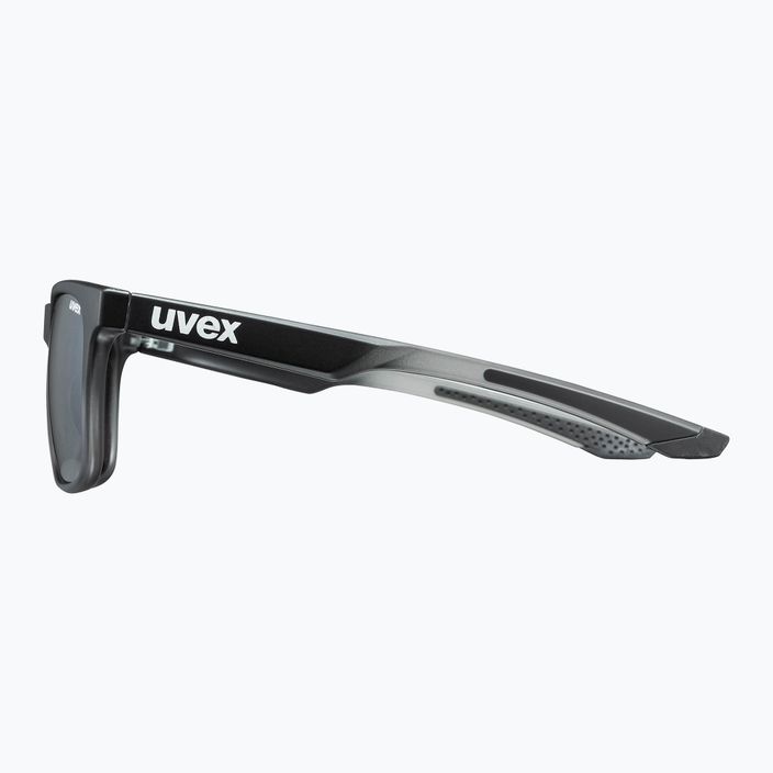 Okulary przeciwsłoneczne UVEX Lgl 42 black transparent/mirror silver 7