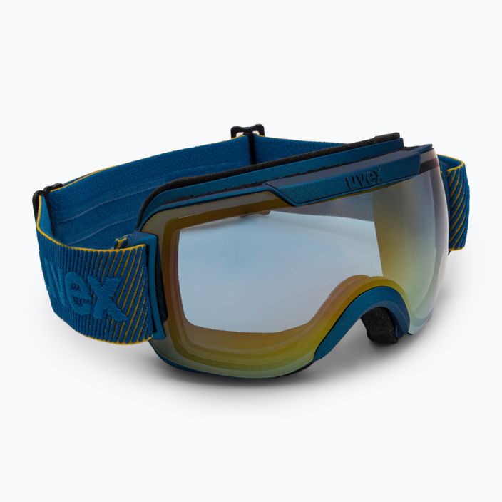 Gogle narciarskie UVEX Downhill 2000 FM underwater mat/mirror orange