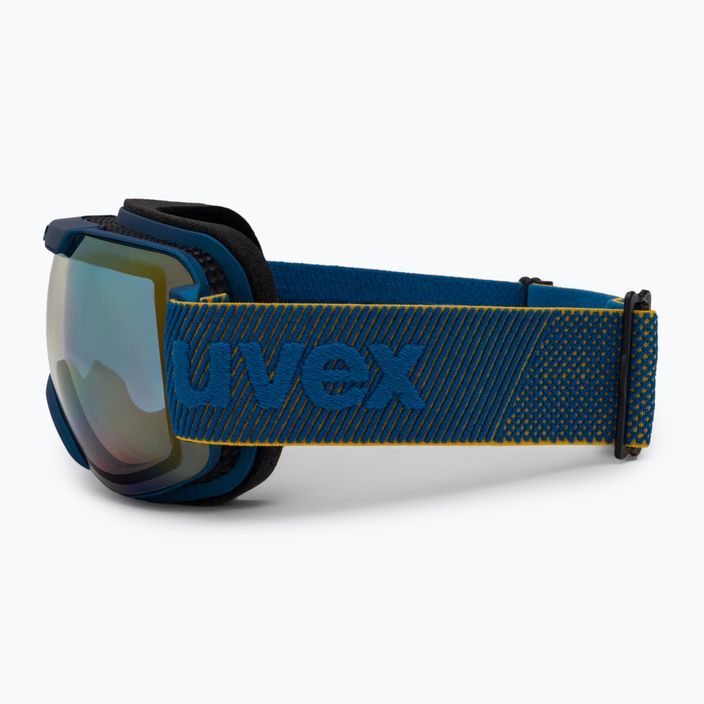 Gogle narciarskie UVEX Downhill 2000 FM underwater mat/mirror orange 4